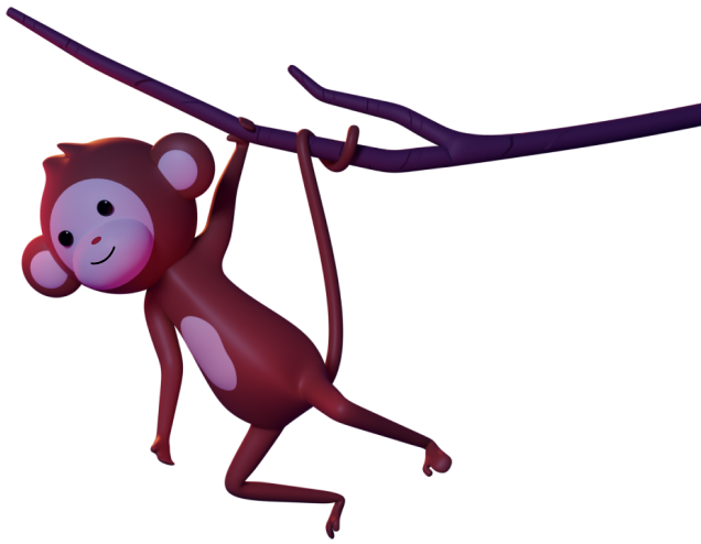 monkey hang 1